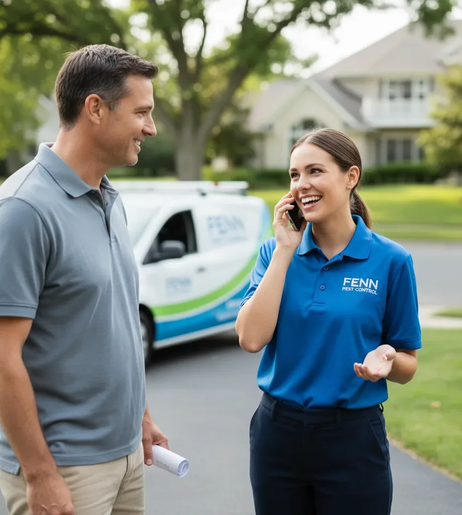 Fenn Pest Control customer support in Baileys Harbor